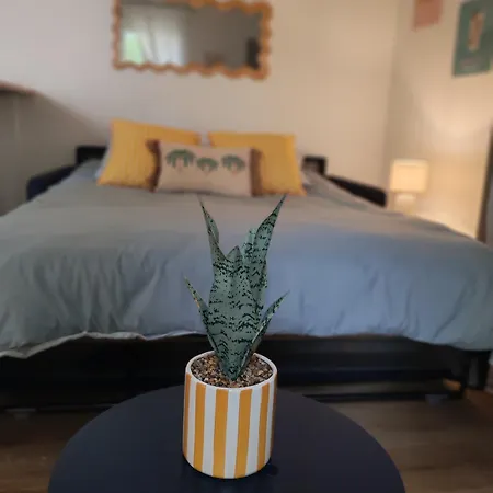 Climatisé Avec Cour à 15min Du Coeur De Apartamento *